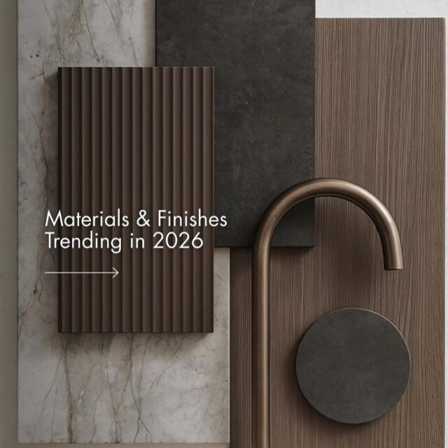 Materiali che domineranno l’arredamento 2026✨🤎1. Legno naturale & toni caldi🪵Il legno massiccio, in tonalità come walnut, teak e ash, continua ad essere un protagonista, spesso con venature ricche e autentiche che raccontano una storia unica. ￼2. Pietra e superfici materiche🪨Elementi come marmo, travertino e ceramiche effetto pietra portano raffinatezza e profondità negli spazi. ￼3. Forme organiche e curve💫I mobili con profili morbidi e circolari rompono con il minimalismo rigido e invitano alla convivialità e alla fluidità visiva. 4. Superfici laccate e metalli🥉Finishes lucidi o satinati e dettagli in ottone, bronzo e metalli spazzolati aggiungono un tocco contemporaneo e sofisticato. ￼•••#interiordesign #arredamento #madeinitaly #trendig #designmatters
